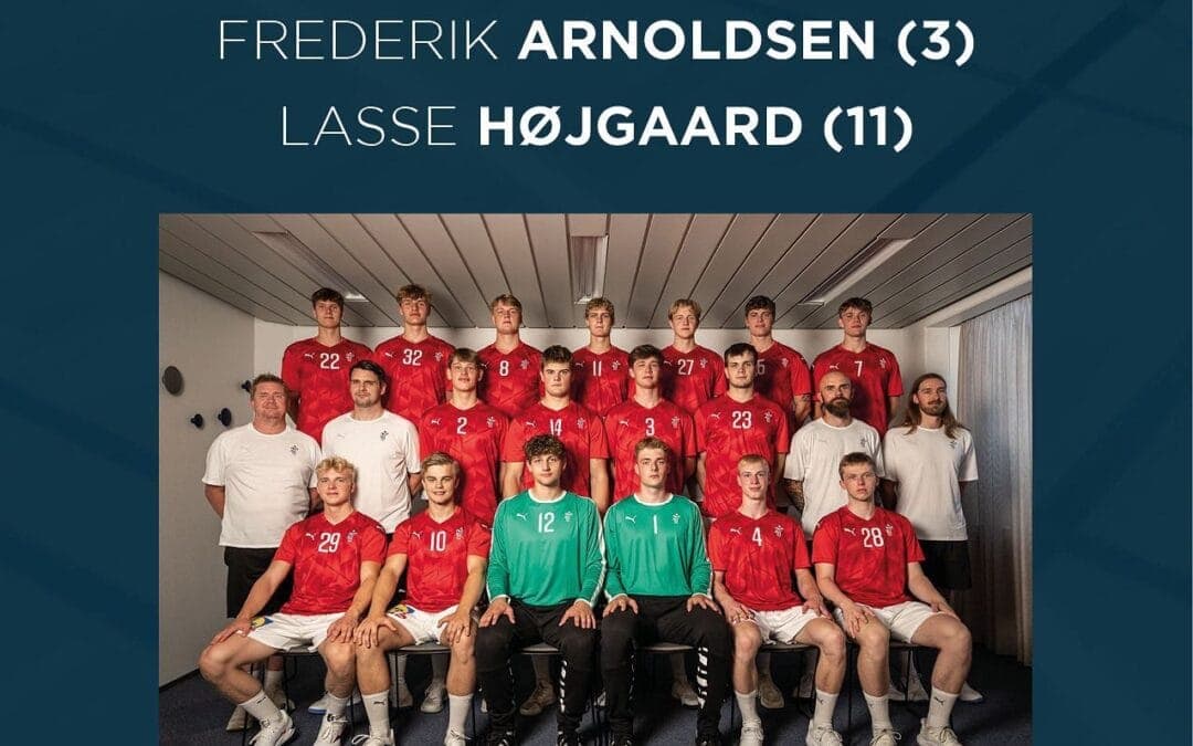 To spillere er udtaget til U19