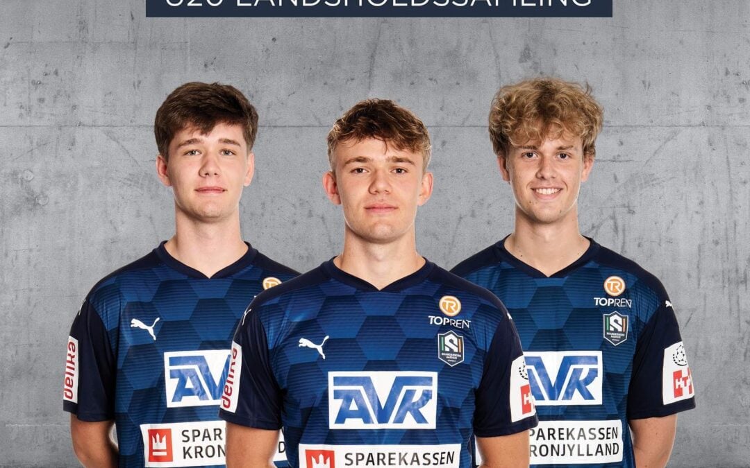 3 talenter udtaget til U20-landsholdet