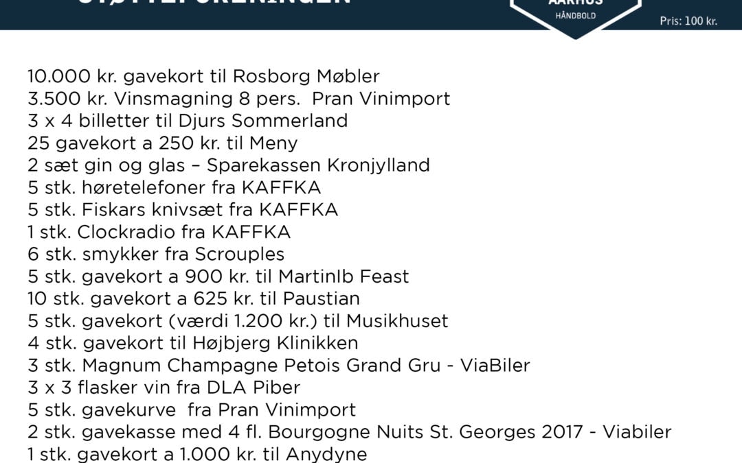 JULELOTTERI 2021