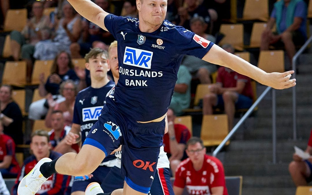 DET ER ET LOKOMOTIV I DANSK HÅNDBOLD, SOM SAH MØDER I FØRSTE HJEMMEKAMP