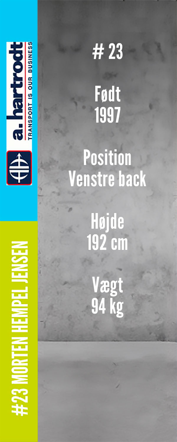 #23 Morten Hempel Jensen - Stats